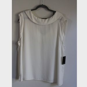 White Short Sleeve Blouse